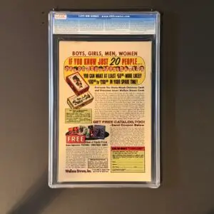 Back cover of Amazing Spider-Man #16