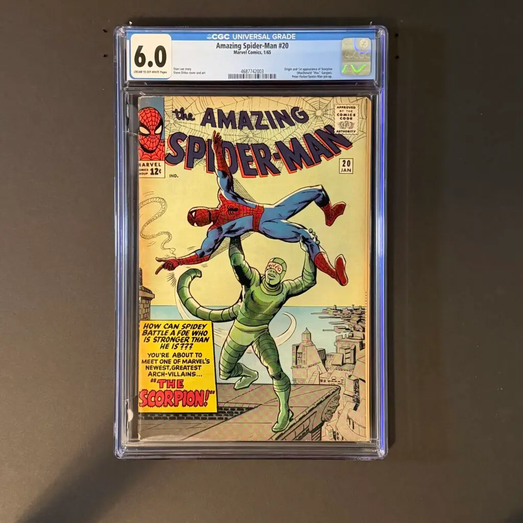 Front cover of Amazing Spider-Man #20