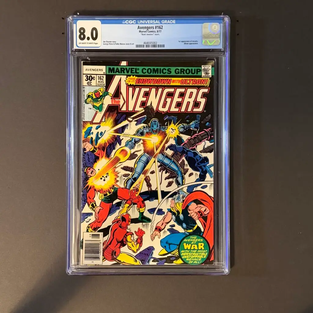 Front cover of Avengers #162