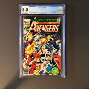 Front cover of Avengers #162
