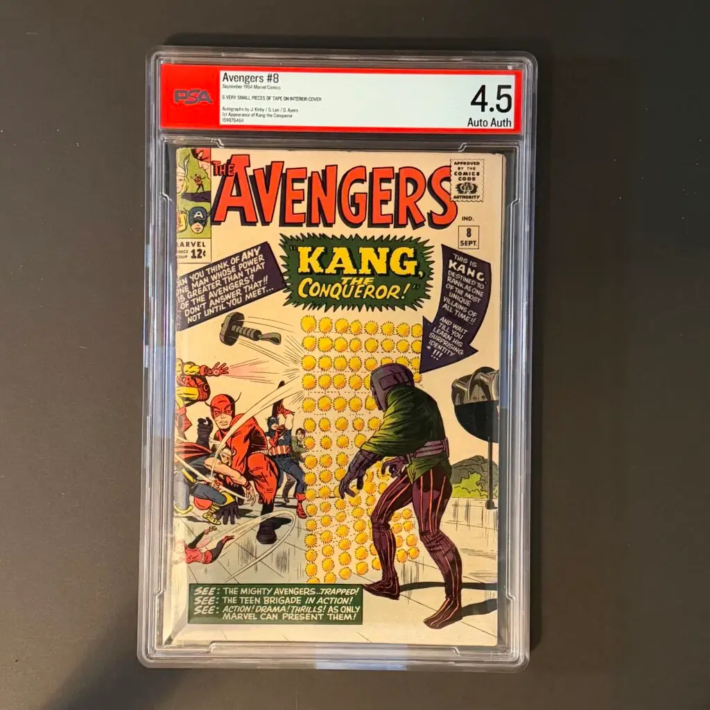 Front cover of Avengers #8
