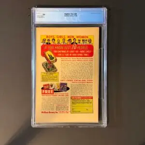 Back cover of Fightin Five #40