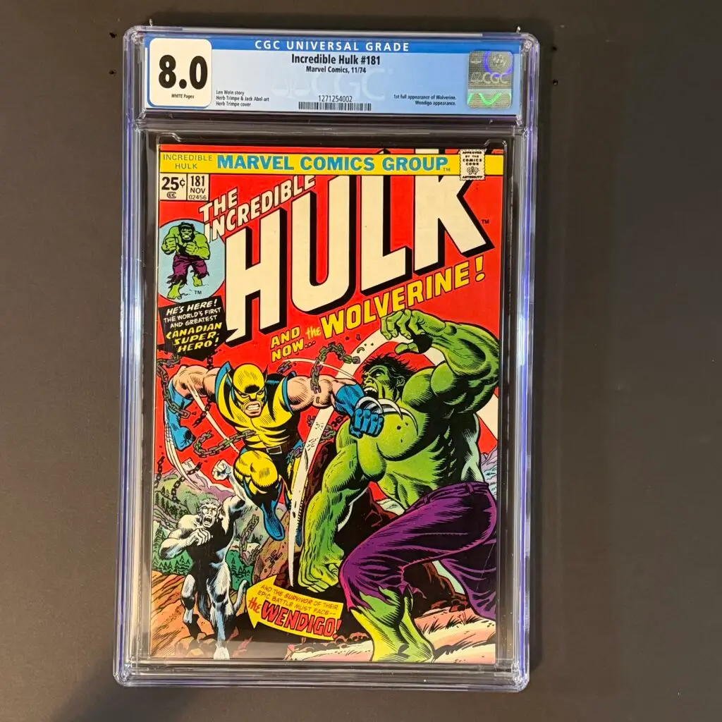 Front cover of Incredible Hulk #181