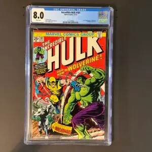 Front cover of Incredible Hulk #181