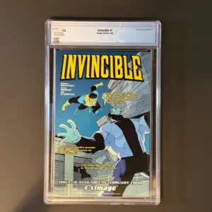Back cover of Invincible #1
