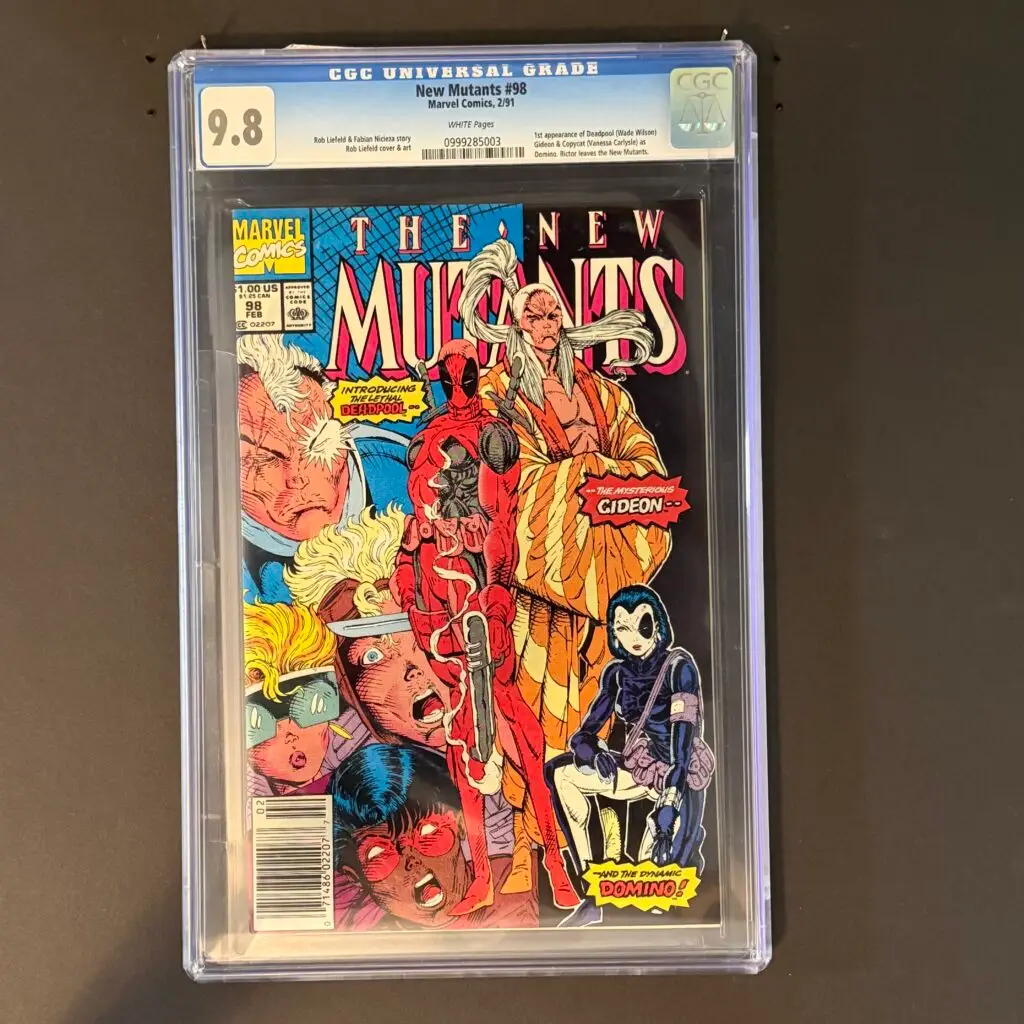 Front cover of New Mutants #98