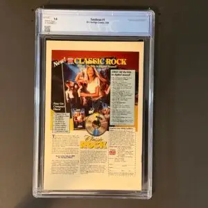 Back cover of Sandman #1