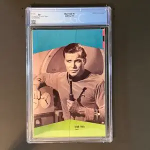 Back cover of Star Trek #1