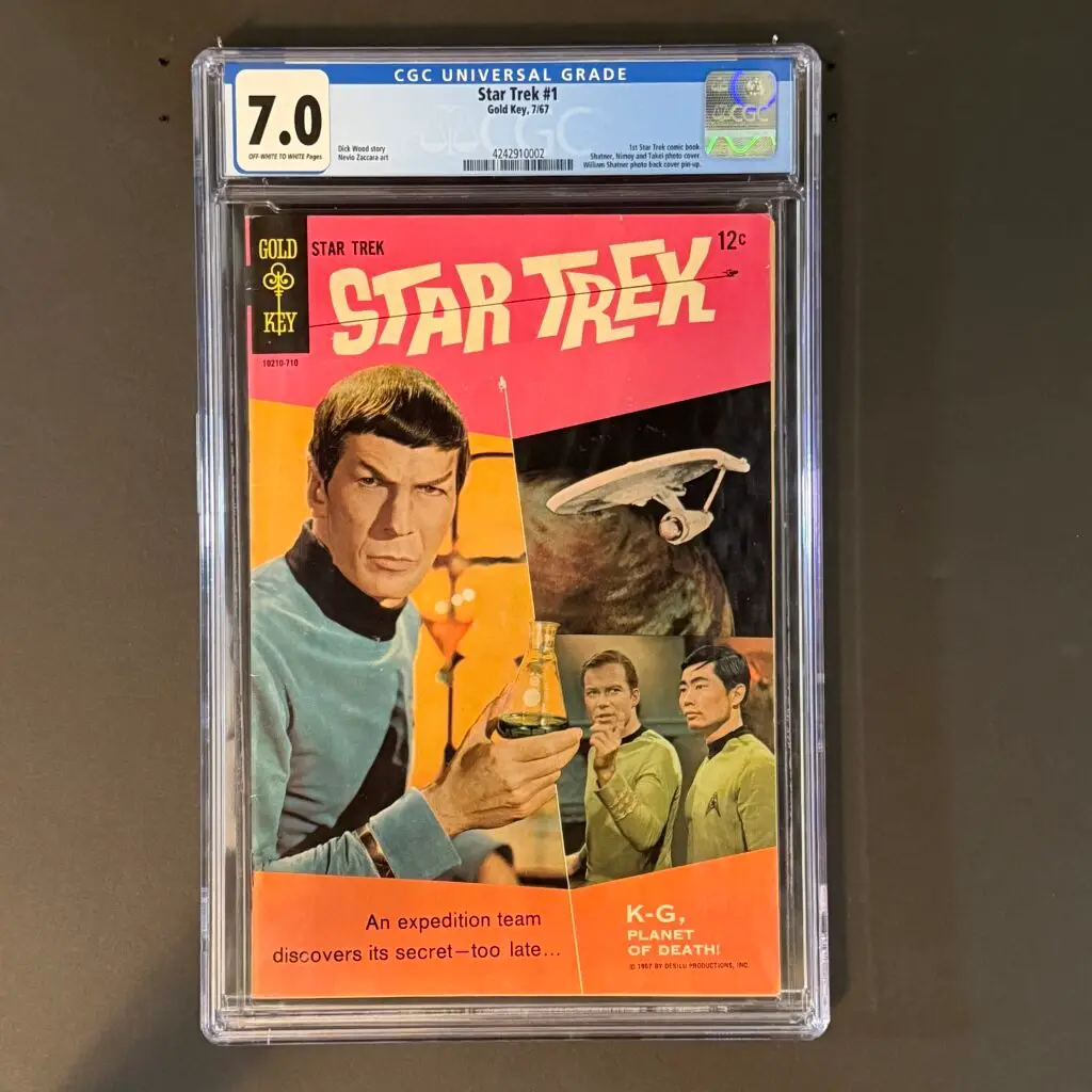 Front cover of Star Trek #1