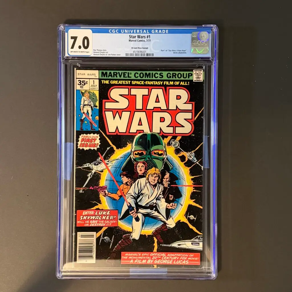 Front cover of Star Wars #1