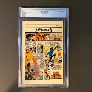Back cover of Star Wars #1