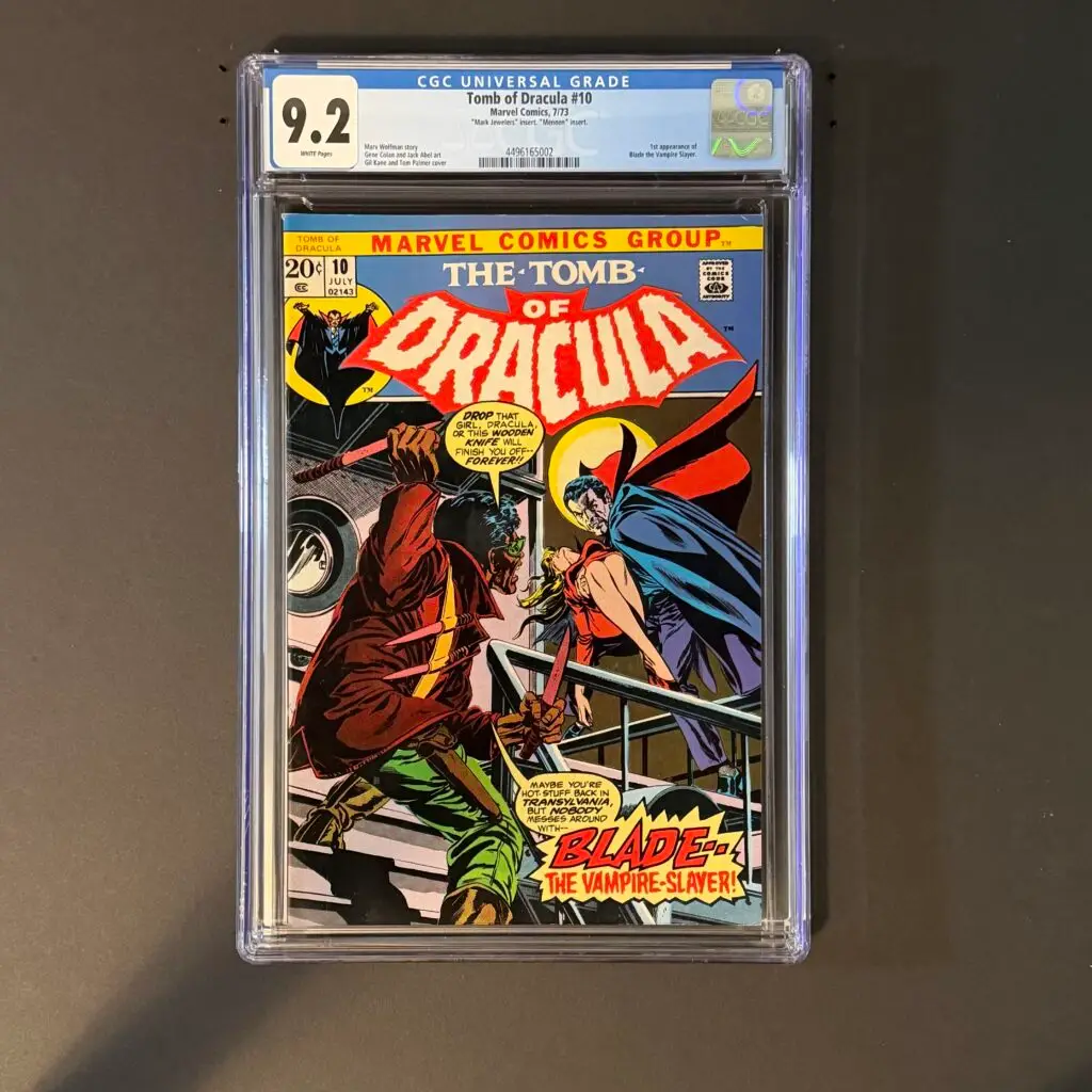 Front cover of Tomb of Dracula #10