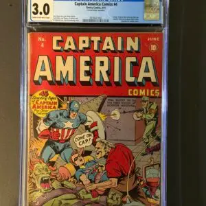 Captain America Comics #4